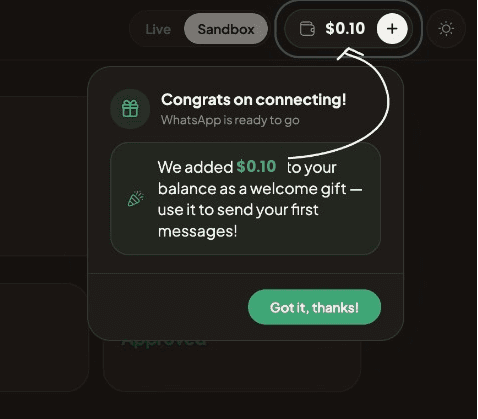 Create your account